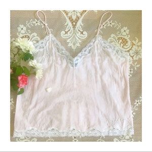Vintage 80s embroidered camisole